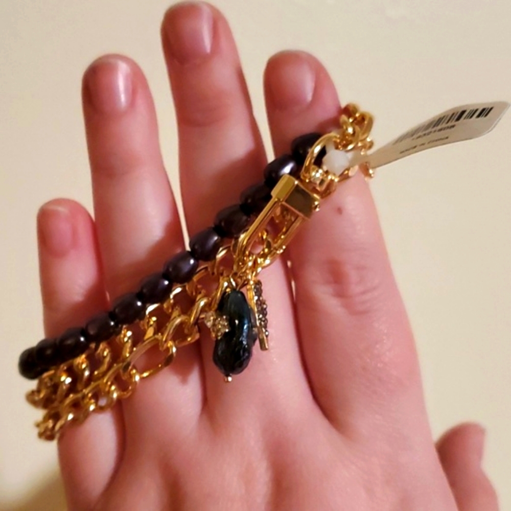 Gold Bracelets, Set of 3